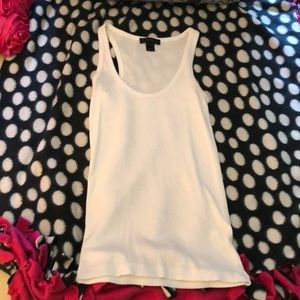 White J Crew tank top